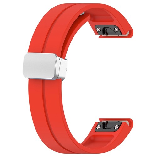 Quick Fit Magnetic Silicone Band Strap For Garmin Fenix 7 7X 3 3HR 5 5X 6 6X Pro - Picture 88 of 115