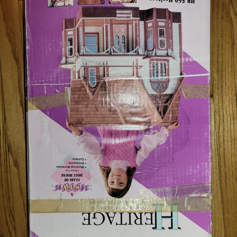 Dura Craft Heritage Dollhouse Kit Victorian Mansion HR 560 NEW OPEN BOX