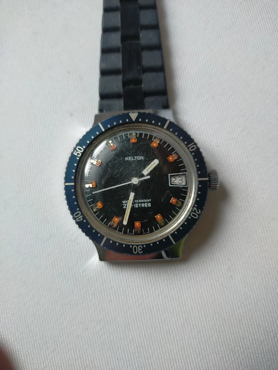 Montre kelton water resistant 25 metres clearance