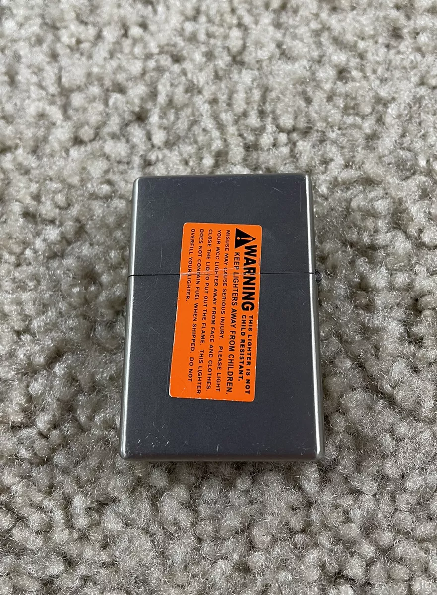 zippo warning limited edition