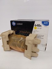 HP 648A Yellow Toner Cartridge Color (CE262A) Open Box