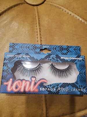 ioni lashes wispy crisscross 3D fauk MINK lashes Sinharaja