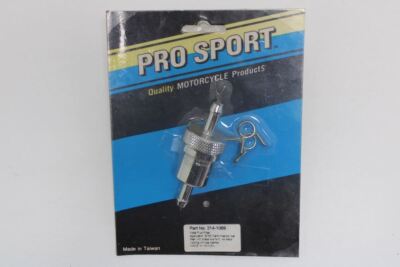 Pro Sport Metal Fuel Filter w/Hose Clamps for 5/16'' Fuel Line
