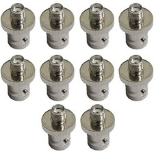 10  SMA Female to BNC Female Convert Adaptor for Baofeng Uv-5r Fd-880 Radio