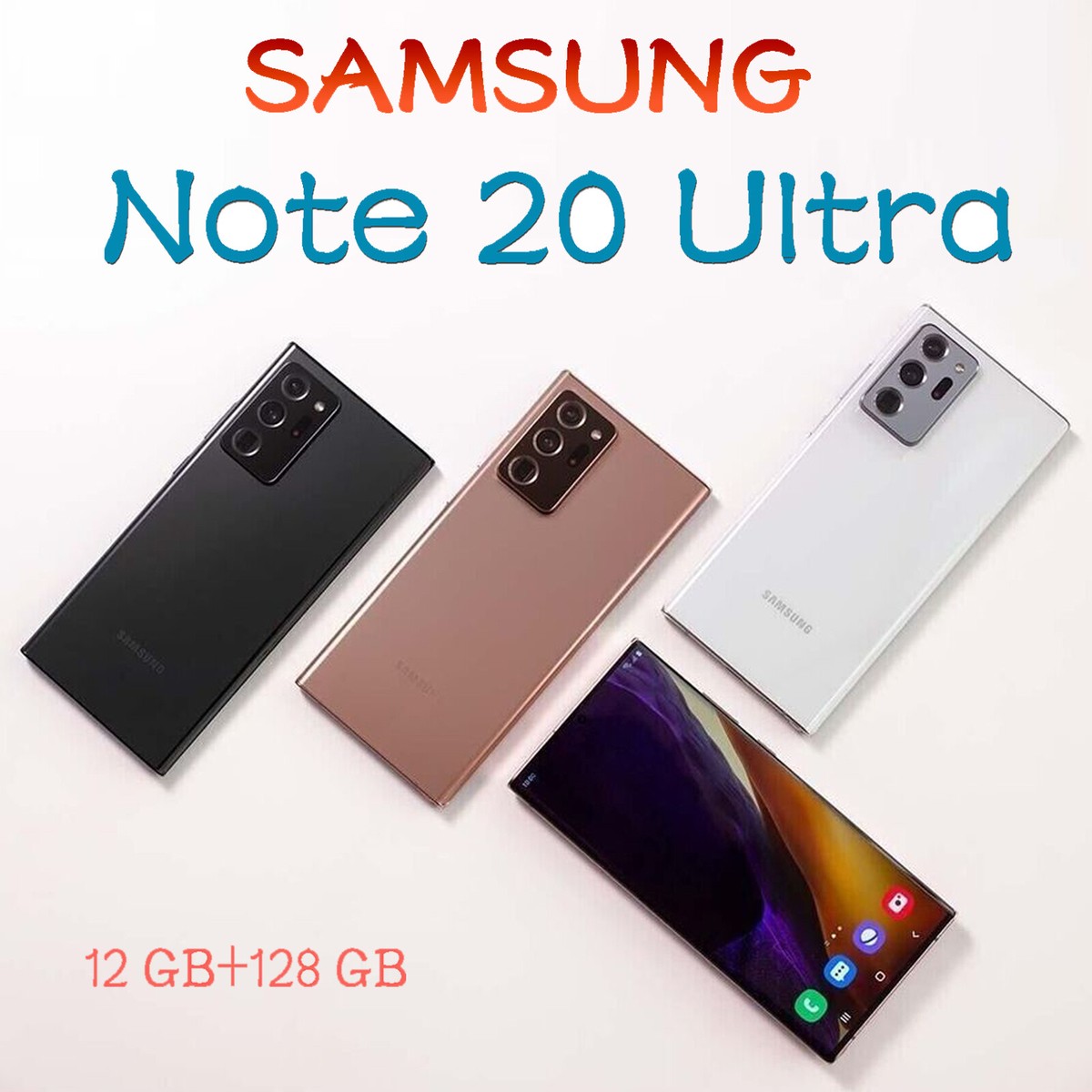 Samsung Galaxy Note20 Ultra - 128 GB - Mystic Black Samsung Galaxy Note20 Ultra - 128 GB - Mystic Black