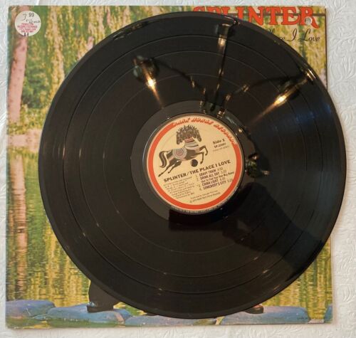 Splinter, The Place I Love [w/ George Harrison], LP (US, Dark Horse, 1974), M- - Afbeelding 1 van 9