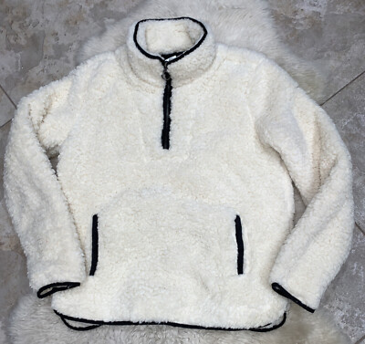 Thread & Supply Pullover Fleece Sweater S