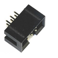 10PCS 2.54mm 2x3 Pin 6PIN Straight Box Header Shrouded header IDC Male Socket