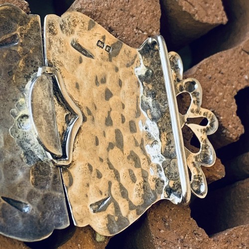 Antique English Sterling Silver Nurses Buckle 1905 By Mappin & Webb Birmingham - Picture 11 of 24