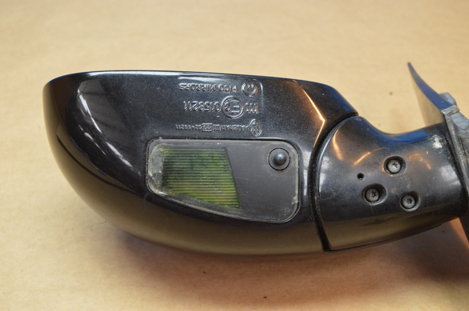 2007 M139 MASERATI QUATTROPORTE LEFT DRIVER SIDE DOOR MIRROR BLACK