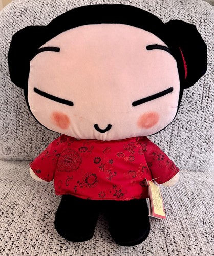 Nwt Vintage Large Pucca Plush Stuffed Doll Toy 15” with Kimono Sok Sonokong 2001