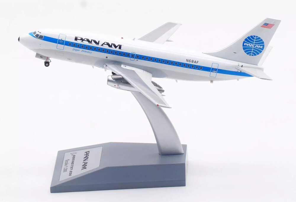 Inflight IF732PA1124 Pan Am American Boeing 737-200 N68AF