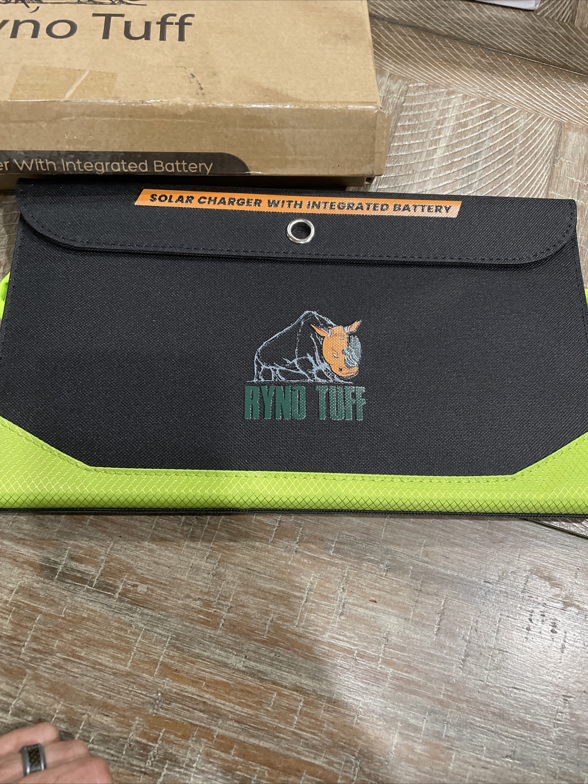 Ryno Tuff Portable Solar Charger for Camping 21W Foldable Solar Panel