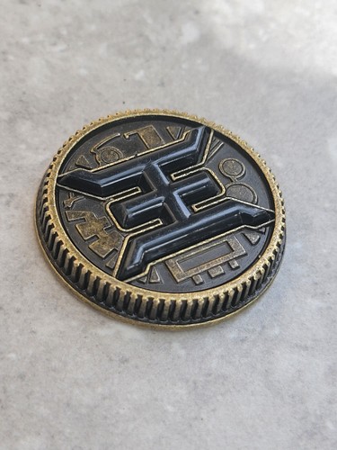 Legacy BLACK ZEO CRYSTAL Power Coin-Weathered for Bandai Legacy Ranger Morpher - Picture 3 of 4