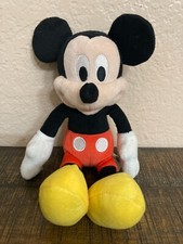 Disney Mickey Mouse Plush Small Stuffed Animal 10" with Original Tags