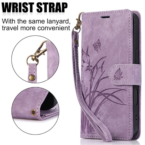Flip Leather Card Wallet Case Cover For iPhone 16 Pro Max 15 14 13 12 11 XR 7 8 - Picture 7 of 14