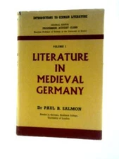 Literature in Medieval Germany (Paul Salmon - 1967) (ID:51082)