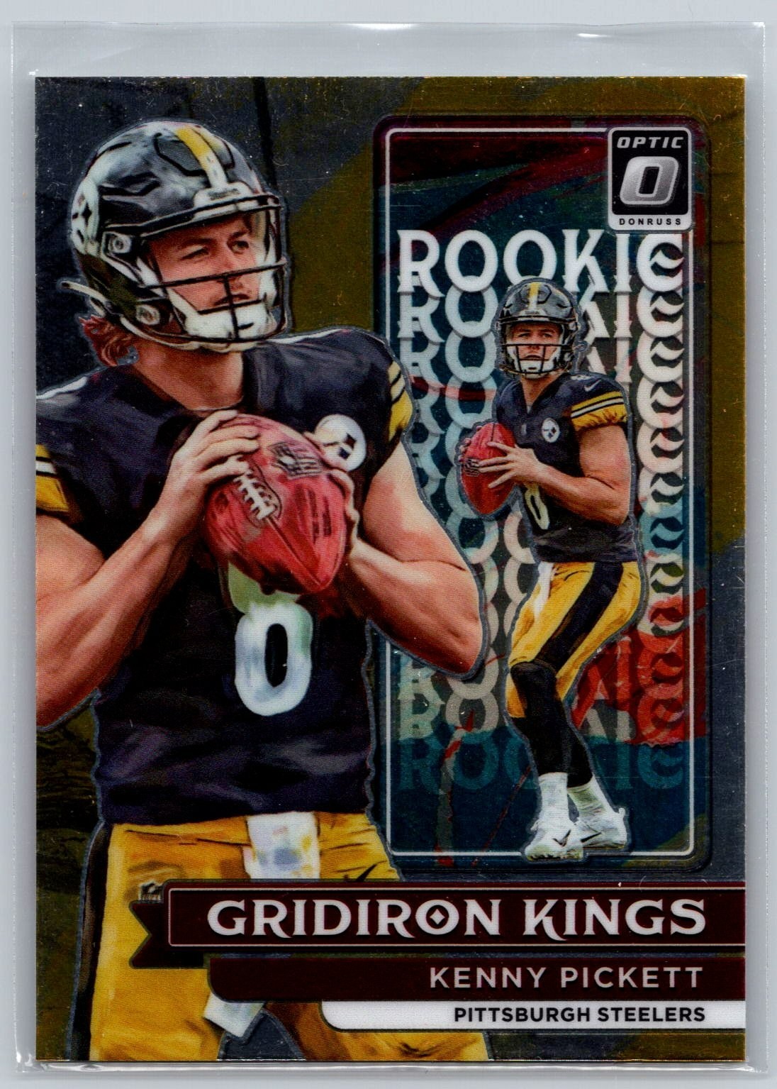 2022 Panini Donruss Optic Kenny Pickett RC Rookie Gridiron Kings #RGK-1
