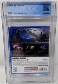 CGC Graded Star Wars Jedi: Fallen Order NEW PS5 (1020718007, 9.9 A++)
