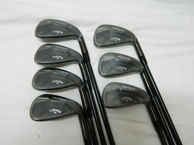 New RH Callaway Apex BLACK Forged iron set 4-PW TT Elevate MPH Stiff irons