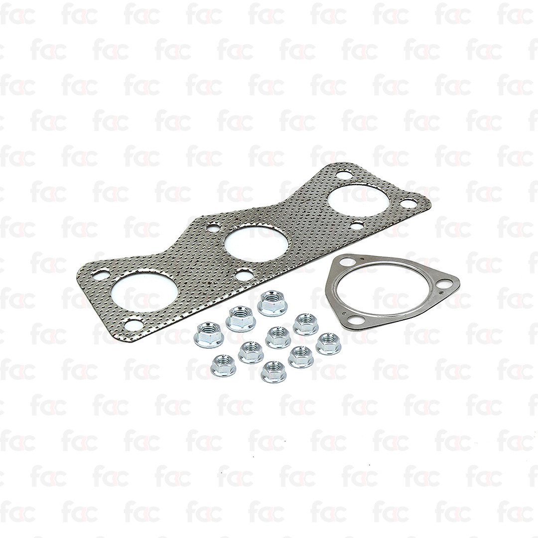 Homologated Petrol Catalytic Converter Fitting Kit For VW Fox 1.2 10-11 Euro 5