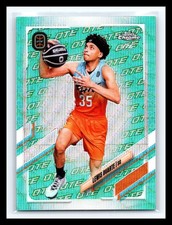 💥Lewis Duarte 2022 Topps Chrome OTE Aqua Refractor RC # 199