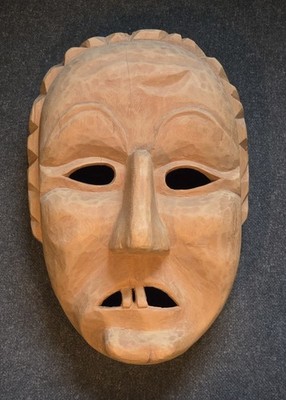 Maske Holzmaske Holzlarve Fasching Karneval Fasnacht Brauchtum 2