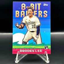 2025 Topps Series 1 Celebration BROOKS LEE #8B-17 RC 8-Bit Ballers - Twins