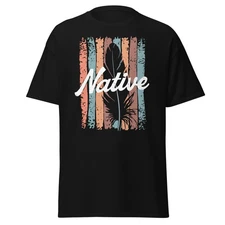 Native American Indigenous Tribe Feather T-Shirt