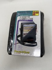 Vintage Discwasher Cassette Carry Case Perfect Case 10 Capacity New Sealed 1997