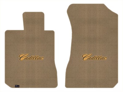 Lloyd Berber Front Mats for '98-02 Eldorado w/Black on Gold Cadillac Script