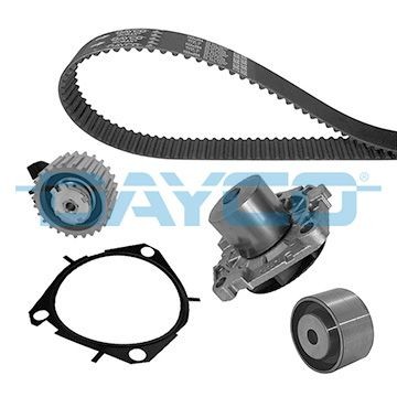 Neu - Dayco KTBWP3340 Wasserpumpe + Zahnriemensatz FüR Alfa Romeo-image