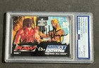 HULK HOGAN & KANE 2002 FLEER WWE RAW VS. SMACKDOWN! SIGNED AUTO CARD PSA/DNA