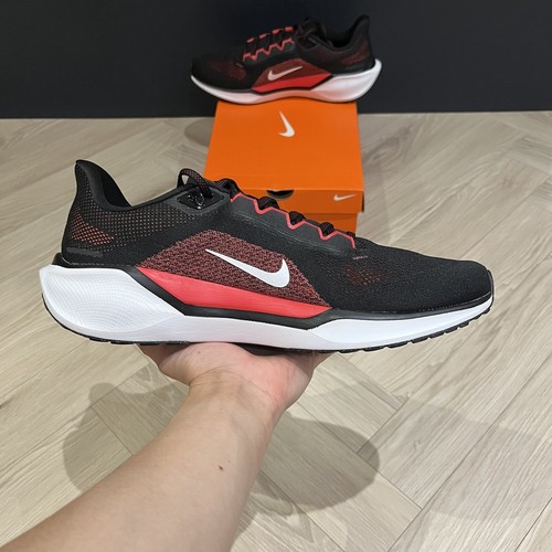Nike Air Zoom Pegasus 41 Men’s Running Shoes Black/White UK 11 Brand New - Picture 3 of 8