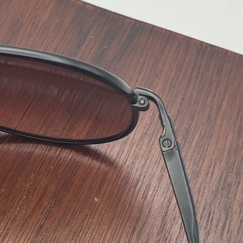 Serengeti C6783 Matte Black Aviator Sunglasses Polarized Spring Loaded - Picture 15 of 21