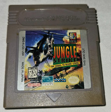 Jungle Strike Cartridge Only Authentic Nintendo Gameboy Original DMG-AJGE-USA