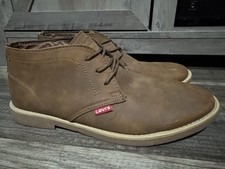 Botas Chukkas Levis Sonoma Wax 518815-DKTN para Hombres Talla 11 Marrón Medio Top Con Cordones