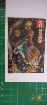 LEGO System 4950 Instruction Booklet Set 4950 Rock Monster Mining Vehicle Manual