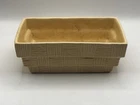 Vintage MCM McCoy Yellow Rectangular Box Planter 6.5 x 3.75 x 2.5