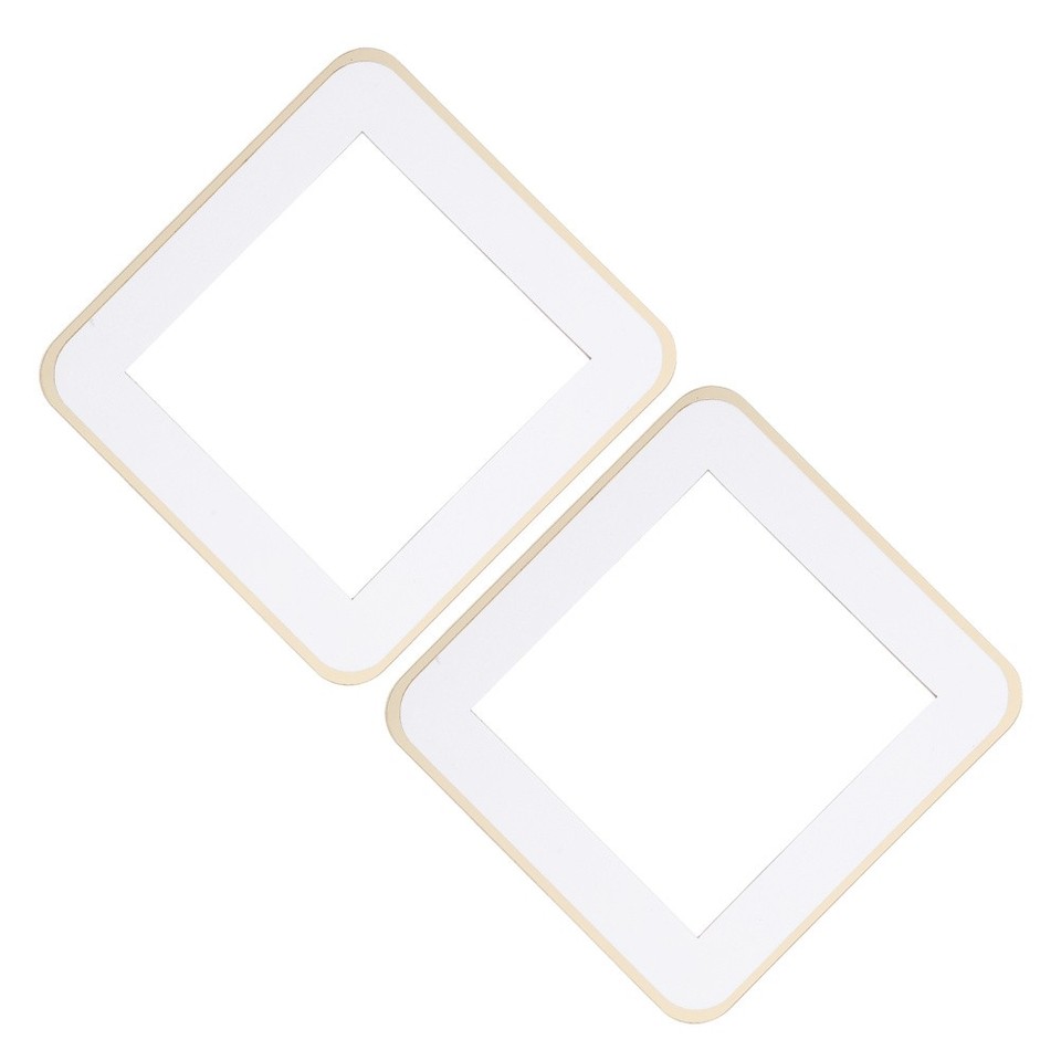 Transparent Switch Socket 2 Pcs Acrylic Switch Panel Light Surround Stickers Socket Decor ...