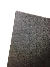 3mm ABS Black Pinseal Plastic Sheet Various Sizes select Multi listing options