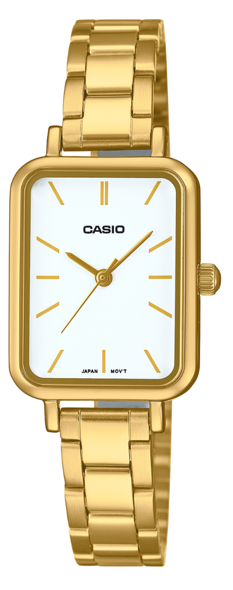 Casio LTP-V009G-7E Women's Gold Tone Quartz Analog Mineral Glass