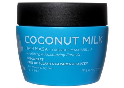 L LUSETA Luseta Coconut Milk Hair Mask Dry Hair, Deep Hydration 16.9 Oz L6033M