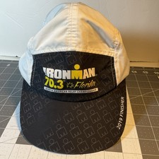 USED 2019 Florida IRONMAN Finisher Relay Adjustable Soft Style Cap, Boco Gear