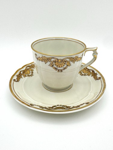Bernardaud Coquille - Demitasse Cup & Saucer Set