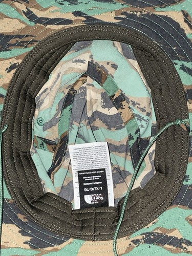 The North Face Class V Brimmer Bucket Hat Green Camo Unisex Sz L/XL NWOT - Picture 2 of 4