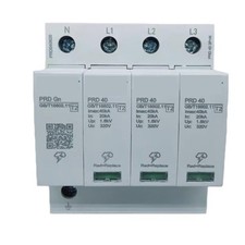 UPSUITM PRD 2P 4P 40KA/60KA/20KA Home Lightning Arrester 3P N,80KA 