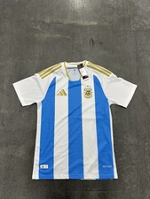 2025 ADIDAS Argentina National Soccer Team Jersey BLANK BACK Size Large  Messi 