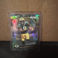 2025 Panini Prizm Josh Jacobs Forest Camo 15/ 15 SSP #188 Green Bay Packers