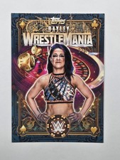 2026 WWE Topps Wrestlemania 42 BAYLEY Blue /399 WWE World Exclusive #WM-22